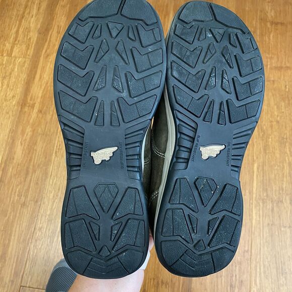 Red Wing Shoes Comfort Pro Oxford Steel Toe Womens 9.5B Gray SD Safety Workwear - Picture 10 of 11